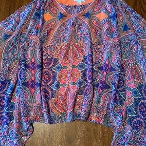 Women’s Caftan Top Size 1X